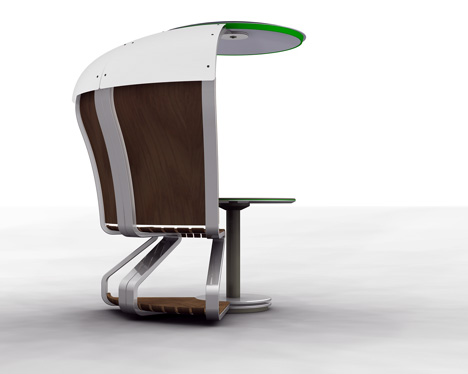 Mobile Workspace for Public Spaces