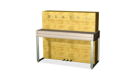 Upright Piano by Thibault Desombre